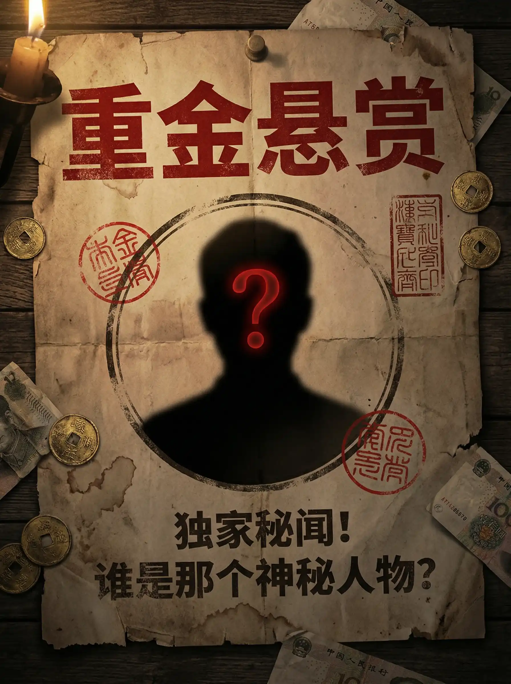 海角网 - 重金悬赏线索征集令